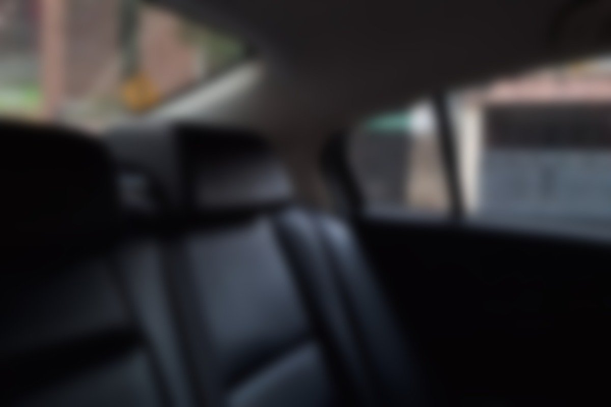 Rear passenger seats